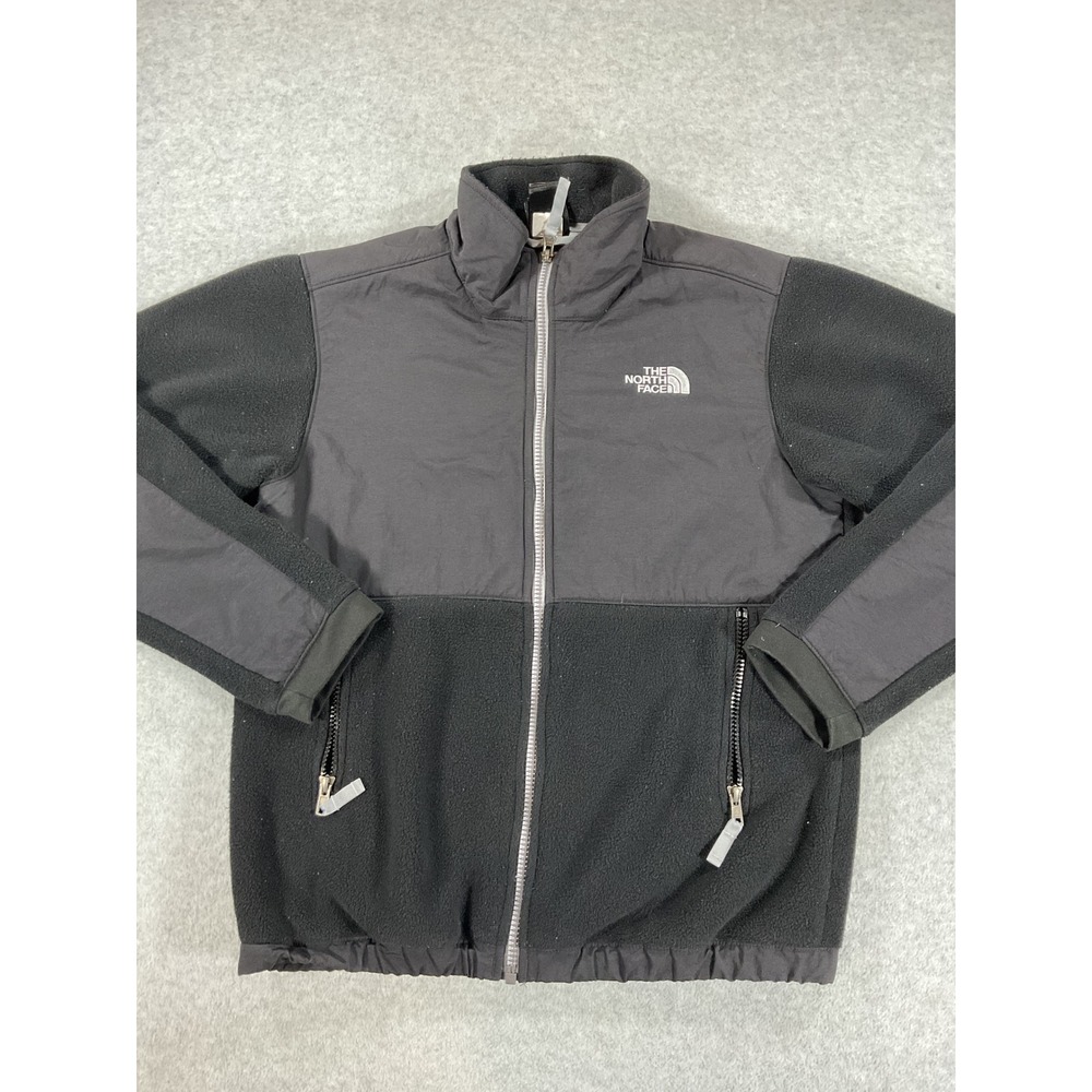 The North Face Boys Denali Fleece Jacket Black NF0A2TLAJK3 Large 14/16 2803